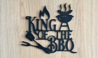 King del BBQ - Decorazione Barbecue