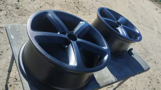 4 Llantas Audi A5 S-Line negra mate