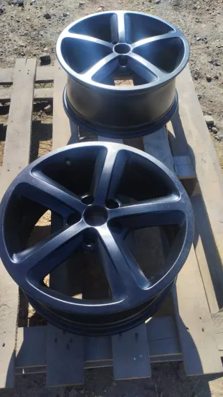 4 Llantas Audi A5 S-Line negra mate