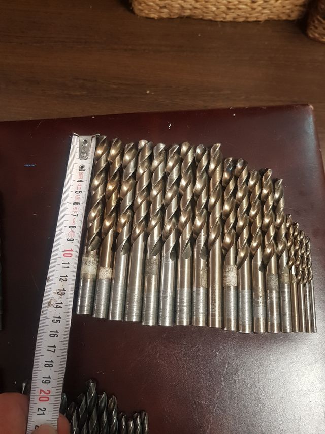 Brocas de acero inox