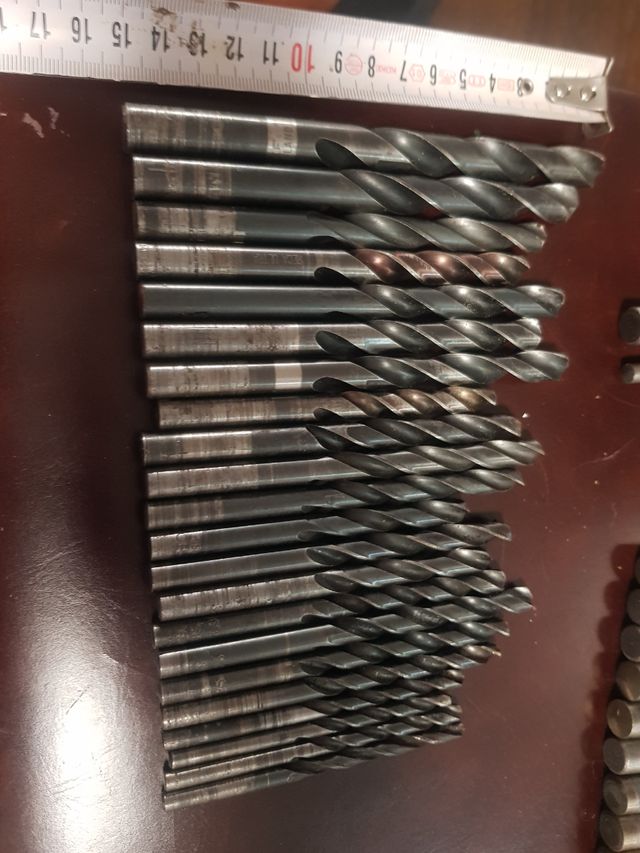 Brocas de acero inox