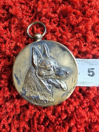 Lote de Medallas Antiguas: Mundo Canino