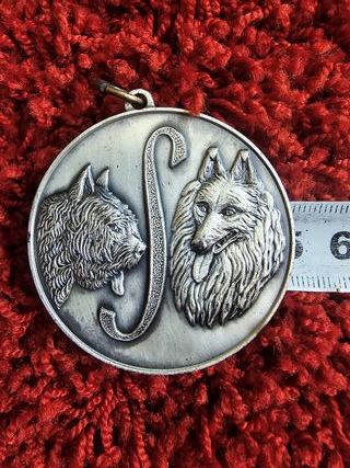 Lote de Medallas Antiguas: Mundo Canino