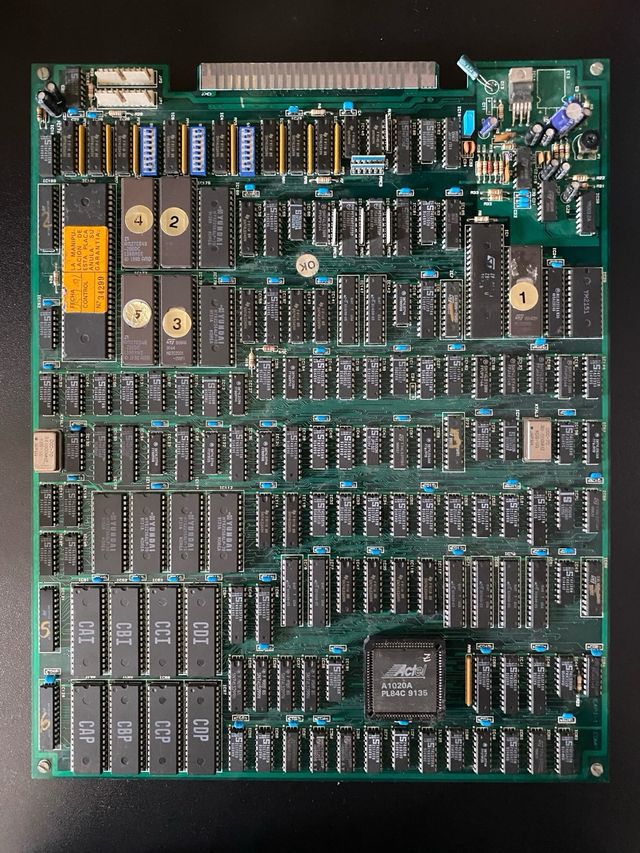 Piastra Arcade Capcom Captain Commando