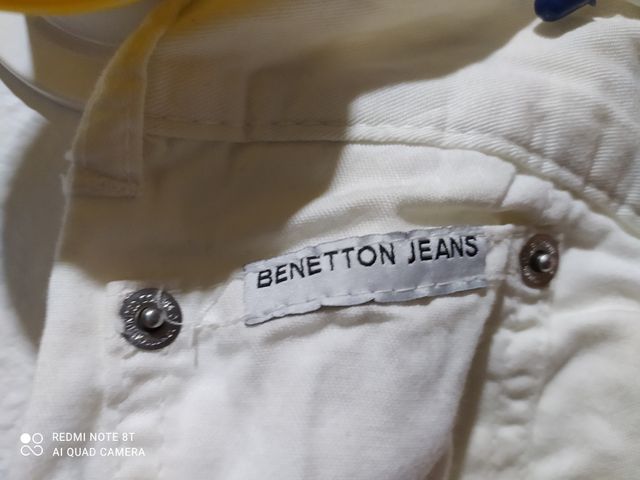 Tejano blanco Benetton
