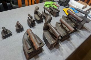 Mini Plancha Hierro Antigua