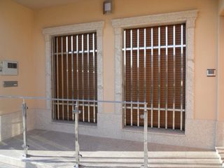 Rejas ventana - Protección blanca