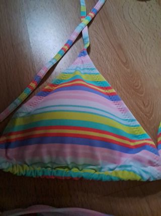 Bikini rayas multicolor