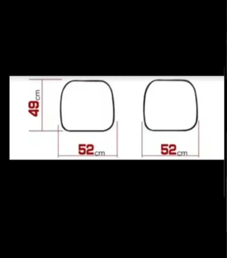 Fundas asientos coche - 2 unid.