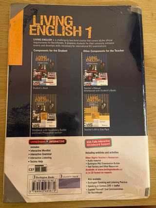 LIVING ENGLISH 1 BACH SB ED.14 Burlington Books