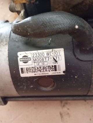 Motor Arranque Nissan Almera 2.2Di