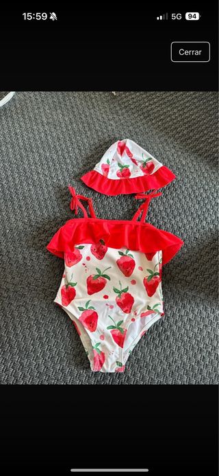 Bañador niña 12 meses