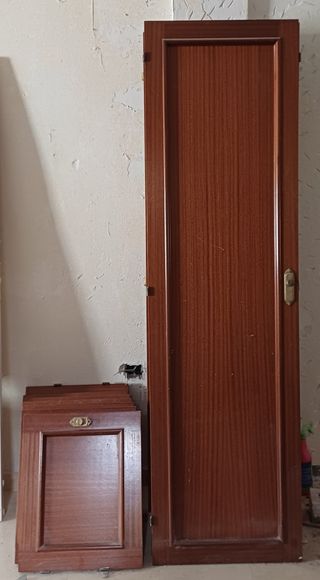 Puertas armario madera maciza