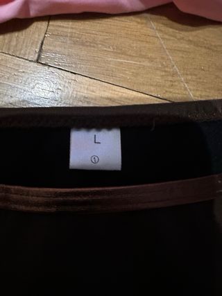 Bikini marrón y rosa - Talla L