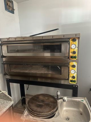 Horno pizza 2 pisos