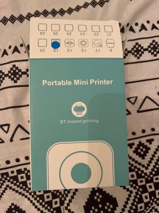 Impresora térmica portátil - Blanca