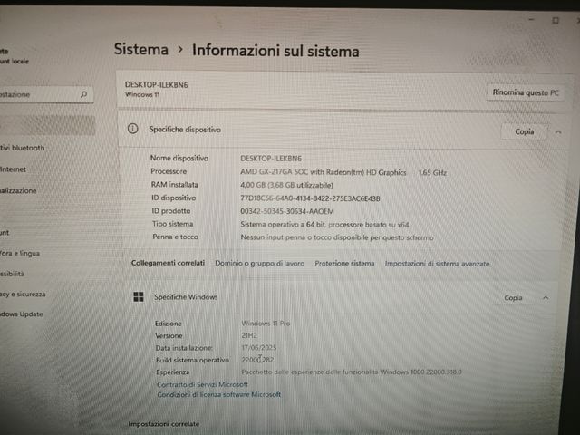 Fujitsu A525-L Desktop PC