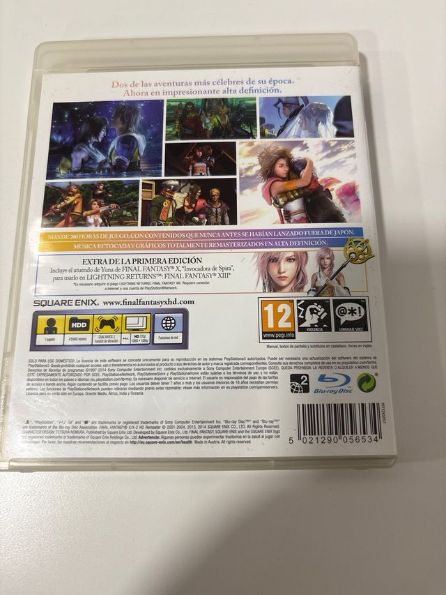 PS3 Final Fantasy X/X-2 HD Remaster