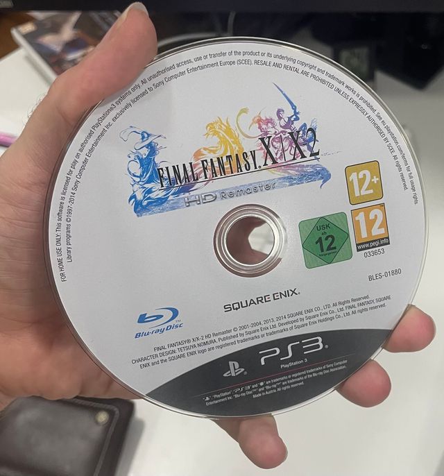 PS3 Final Fantasy X/X-2 HD Remaster