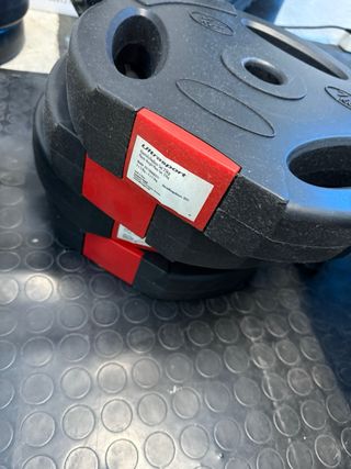 30kg - Discos peso 7.5kg - 4uds pesas de calidad