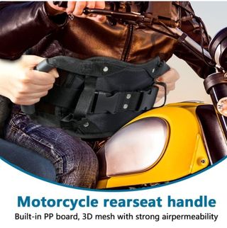 Agarre pasajero moto - Cinturón seguridad