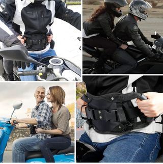 Agarre pasajero moto - Cinturón seguridad