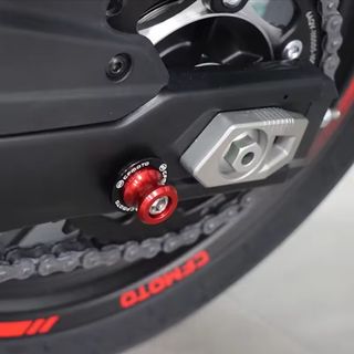 Soportes caballete CFMOTO - Rojos