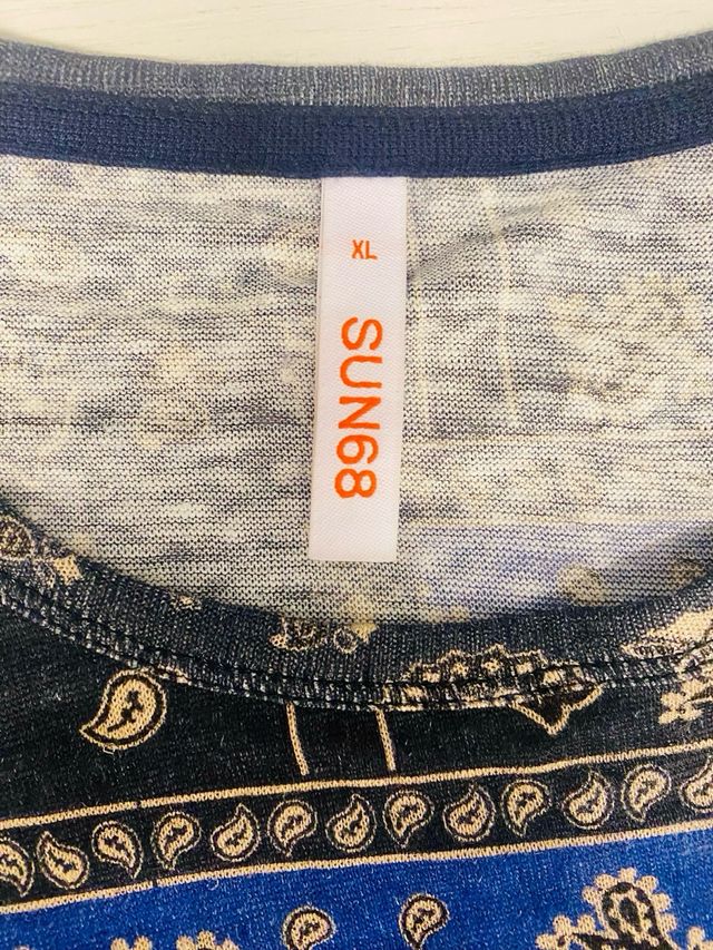 T-shirt Sun 68 Uomo XL - Lino