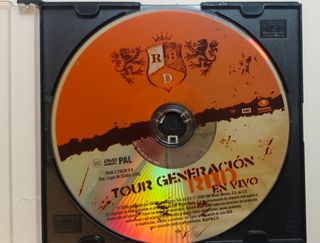DVD RBD Tour Generación en Vivo