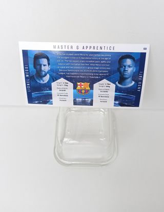 MESSI Y FATI BEST OF THE BEST 20-21 TOPPS BARÇA