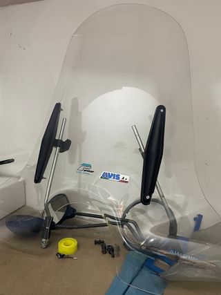 Portapacchi e parabrezza Vespa PX