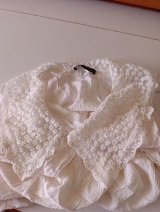 Vestido blanco Zara verano