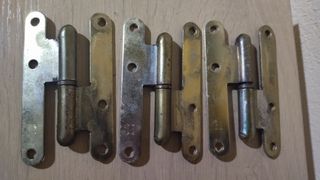 Pernios dorados antiguos (5 unidades)