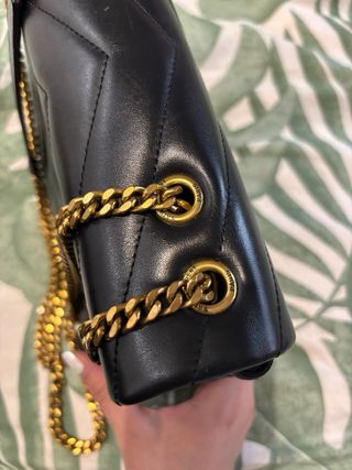 Bolso YSL Lou Lou mediano negro
bolso ysl piel
