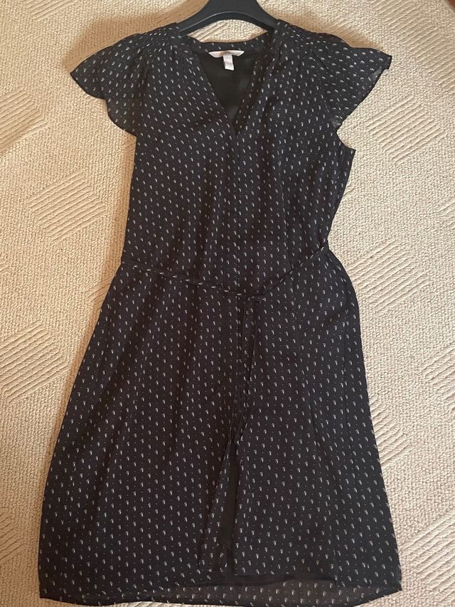 Vestido negro ligero