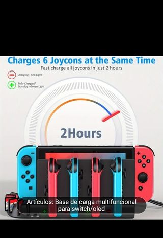 Base carga Switch/OLED