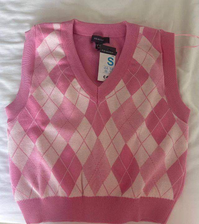 Chaleco Primark rosa - Talla S