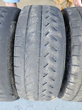 4 Neumáticos Michelin Slicks 21 medios 16 pulgadas