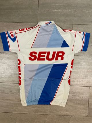 Maillot ciclismo Seur colección 90s original