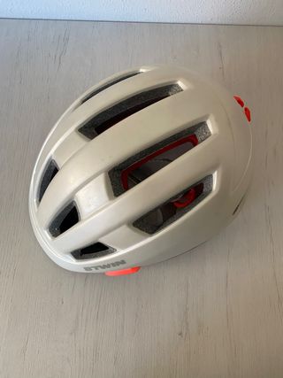 Casco bici BTWIN blanco