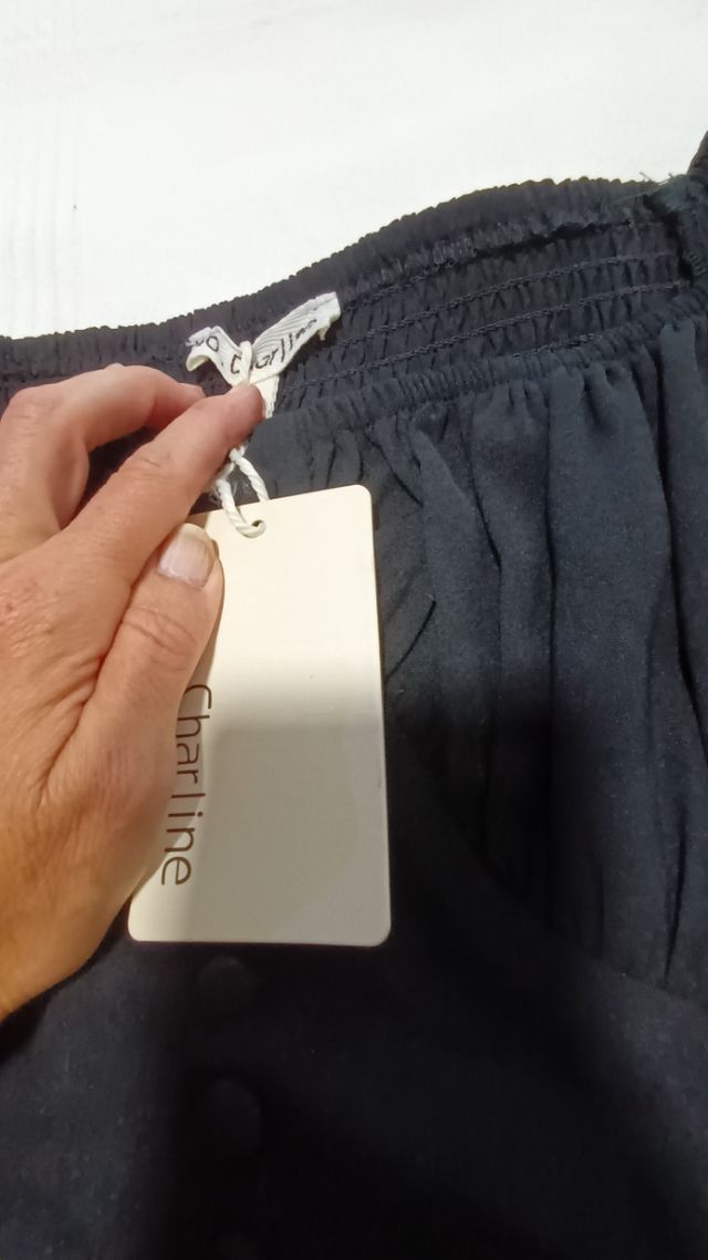 Blusa negra Charline - Talla L. Nueva