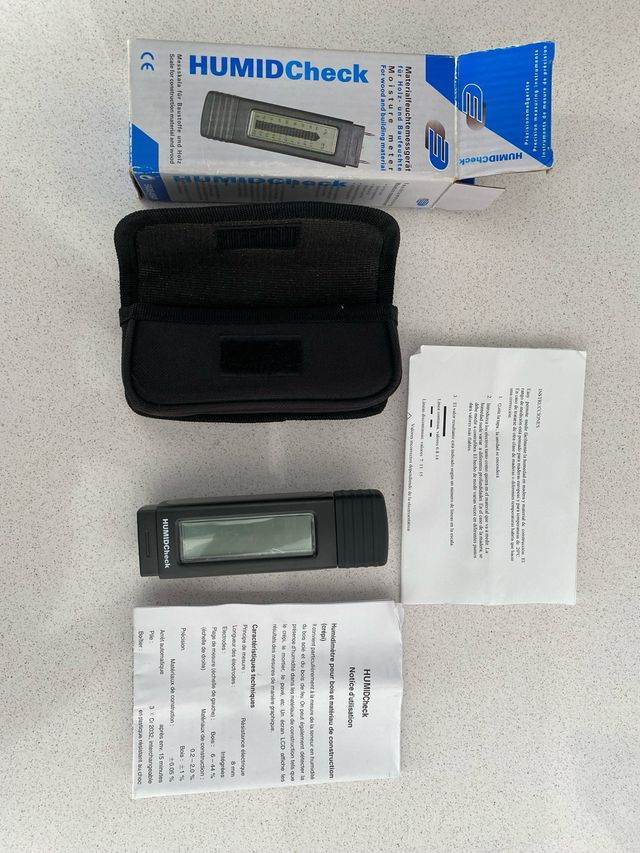 Higrómetro HumidCheck: medidor humedad