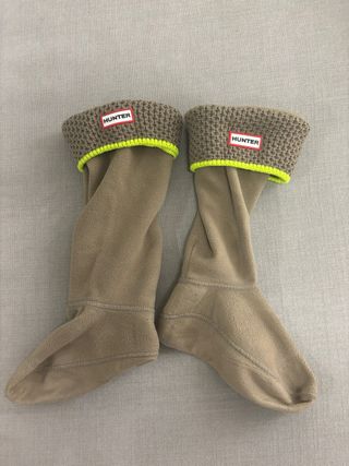 Calcetines Hunter - Beige/Amarillo