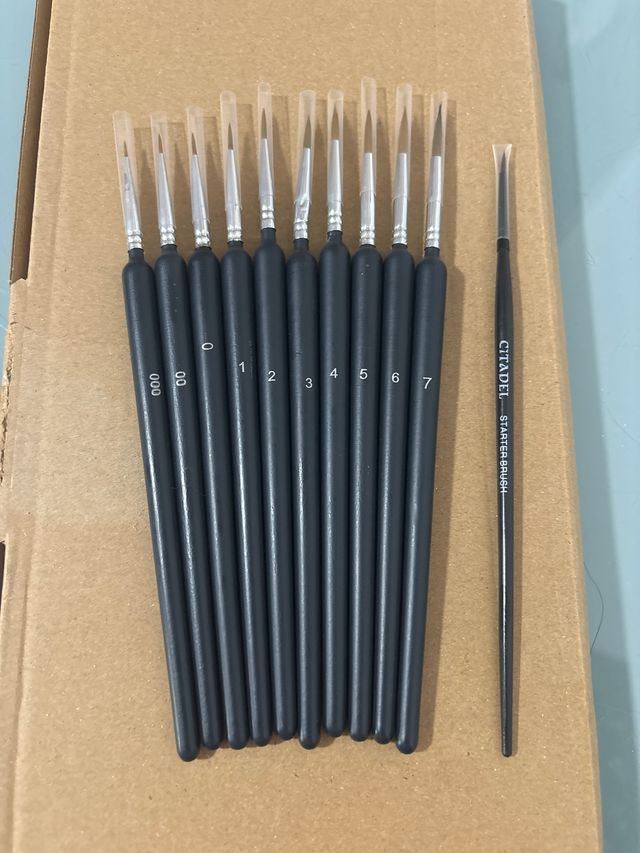 11 Pinceles Citadel: Miniaturas