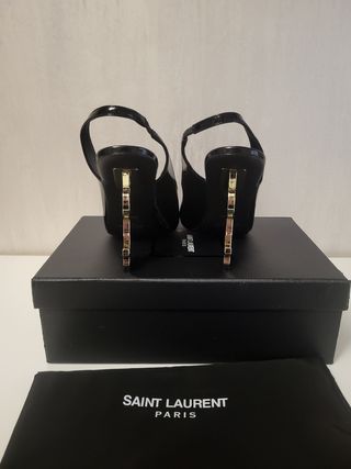 Yves Saint Laurent - Tacchi 39, neri, come nuovi