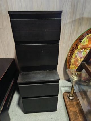 Mesillas noche wengue IKEA
