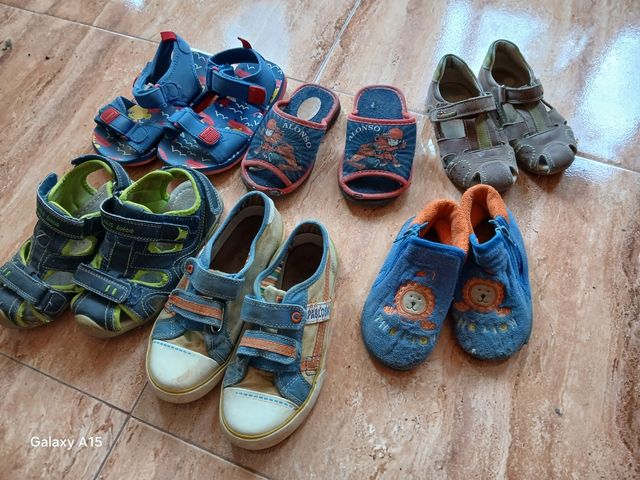 Calzado niño 28-33: 6 pares