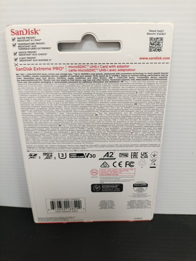 SanDisk Extreme PRO microSDXC 256GB