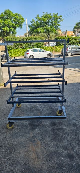 Carro soporte perfiles aluminio