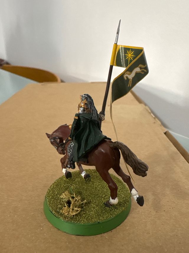 Miniatura Jinete Rohan: El Señor de los Anillos